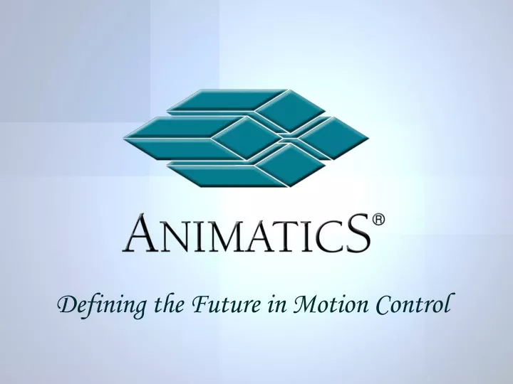 defining the future in motion control