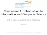 Introduction to the Internet and World Wide Web - slide 1