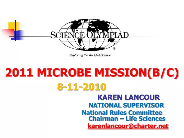 2011 microbe mission b c 8 11 2010