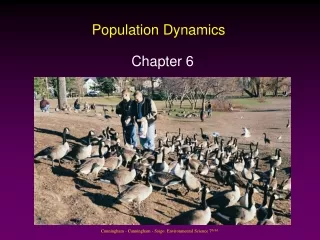 Population Dynamics