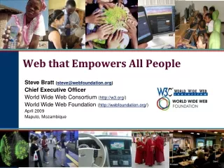 Web that Empowers All People