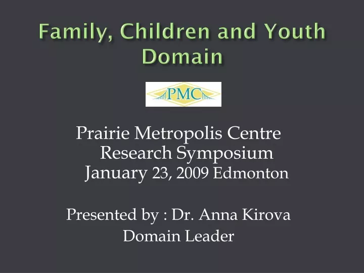 family children and youth domain