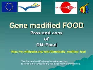 Gene modified FOOD
