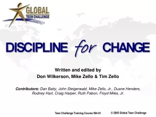 Written and edited by  Don Wilkerson, Mike Zello &amp; Tim Zello