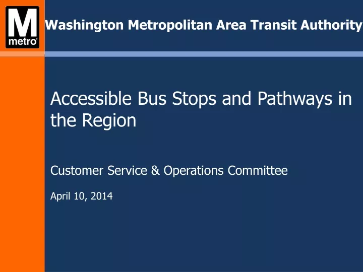 washington metropolitan area transit authority