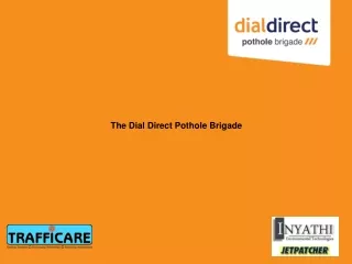 The Dial Direct Pothole Brigade