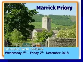 Marrick  Priory