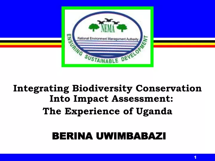 integrating biodiversity conservation into impact