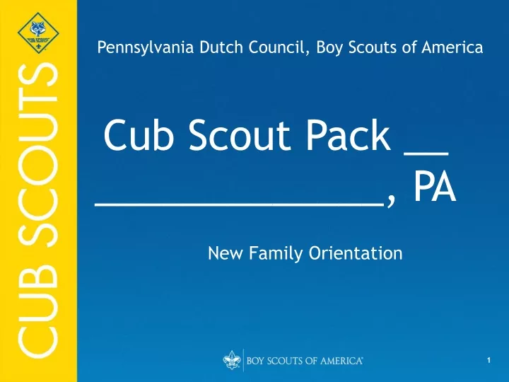 cub scout pack pa