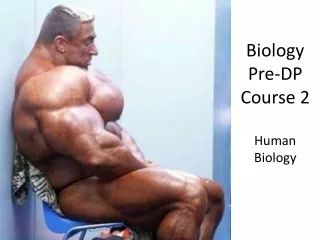 Biology Pre-DP Course 2