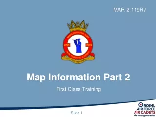 Map Information Part 2