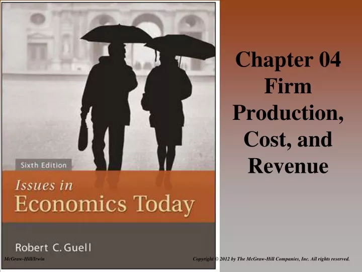 chapter 04 firm production cost and revenue