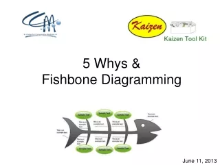 5 Whys &amp; Fishbone Diagramming