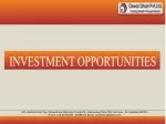 INVESTMENT OPPORTUNITIES - slide 1