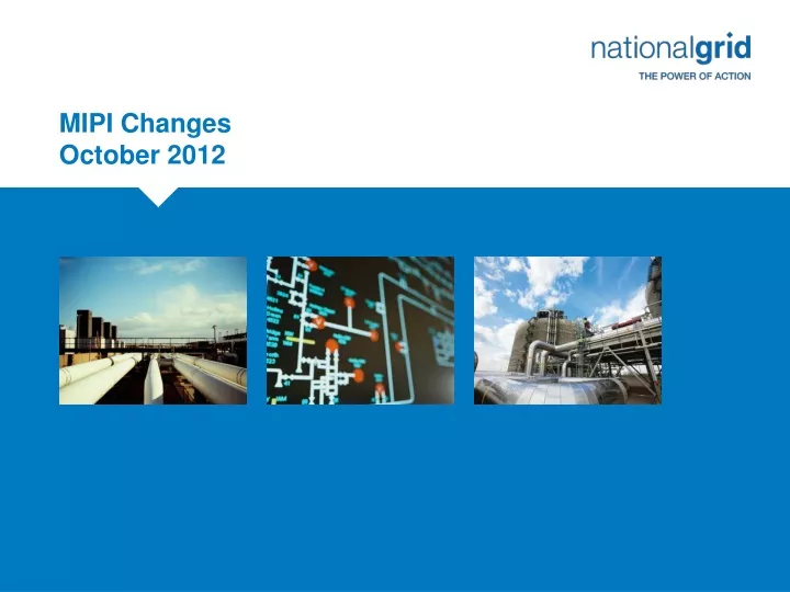 mipi changes october 2012