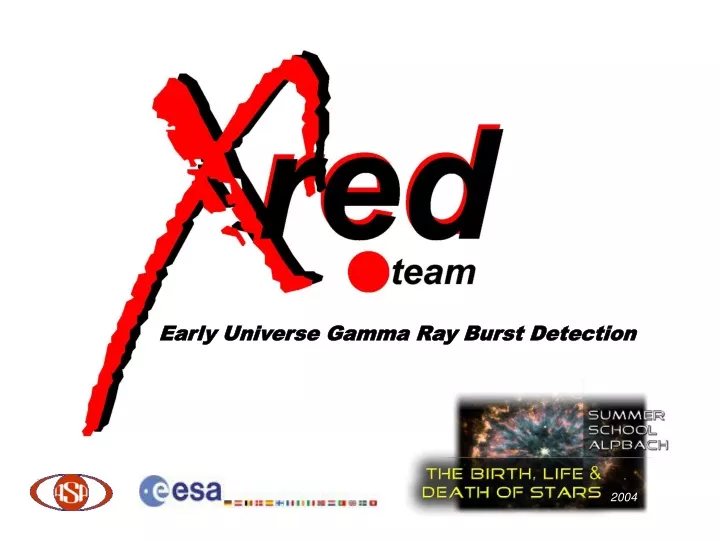 early universe gamma ray burst detection