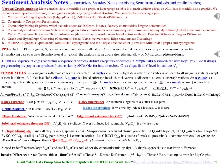 sentiment analysis notes summarizes satuday notes