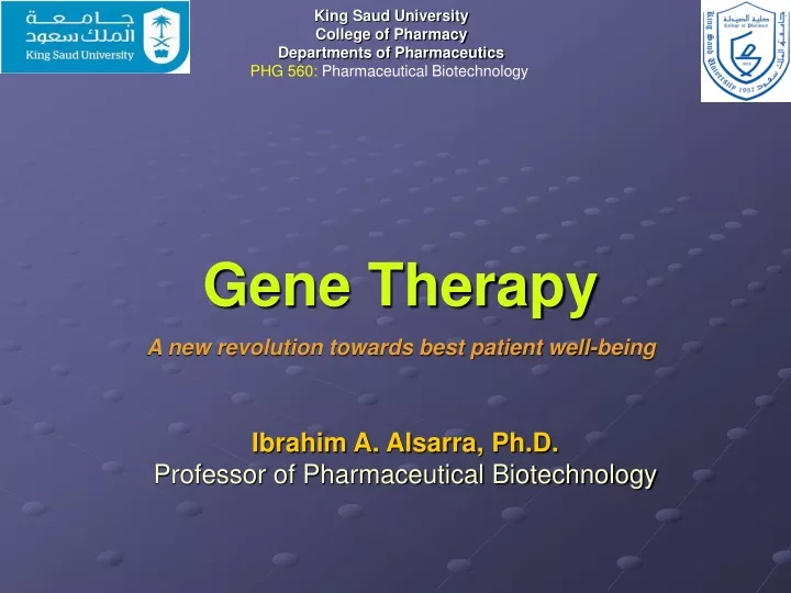 gene therapy