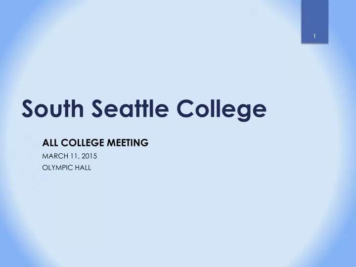 south seattle college