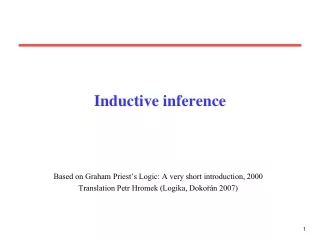 Inductive inference