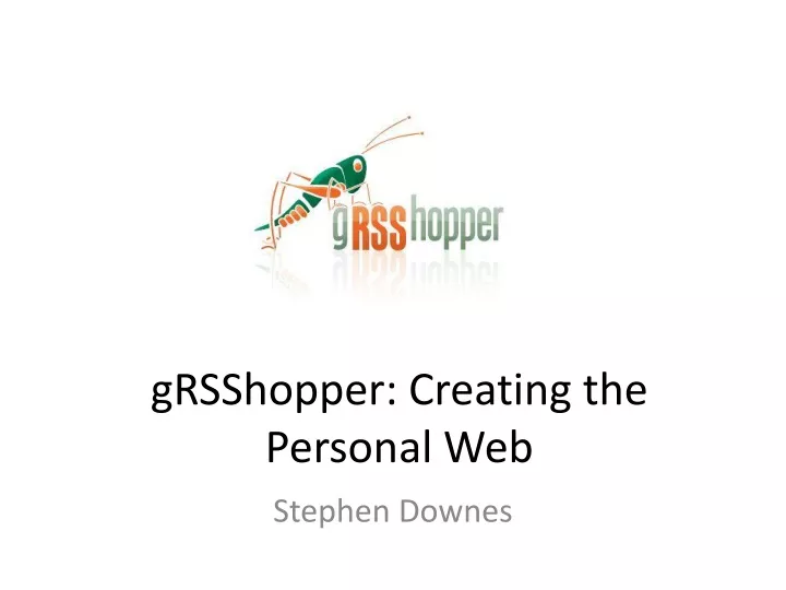 grsshopper creating the personal web