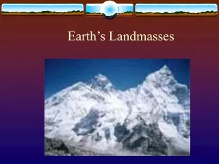 Earth’s Landmasses