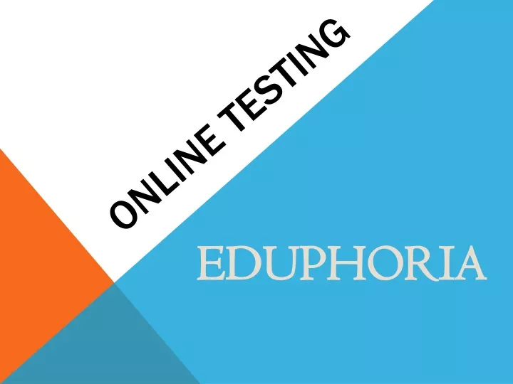 online testing