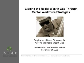 Closing the Racial Wealth Gap Through Sector Workforce Strategies
