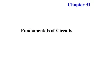 Fundamentals of Circuits