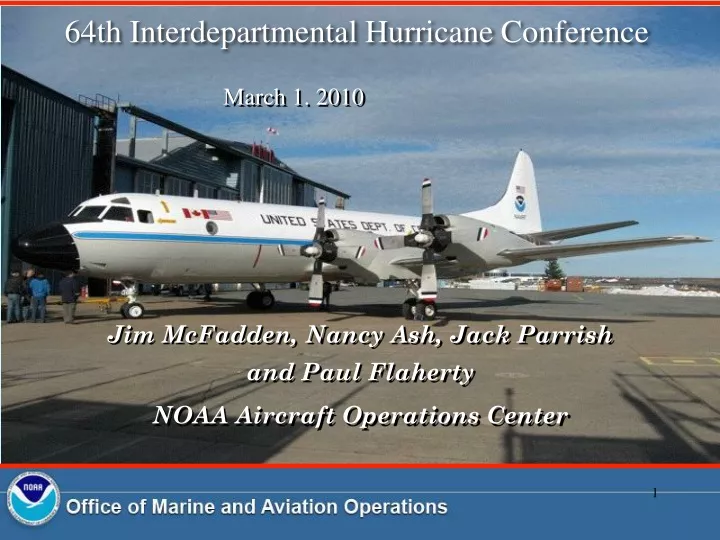 64th interdepartmental hurricane conference