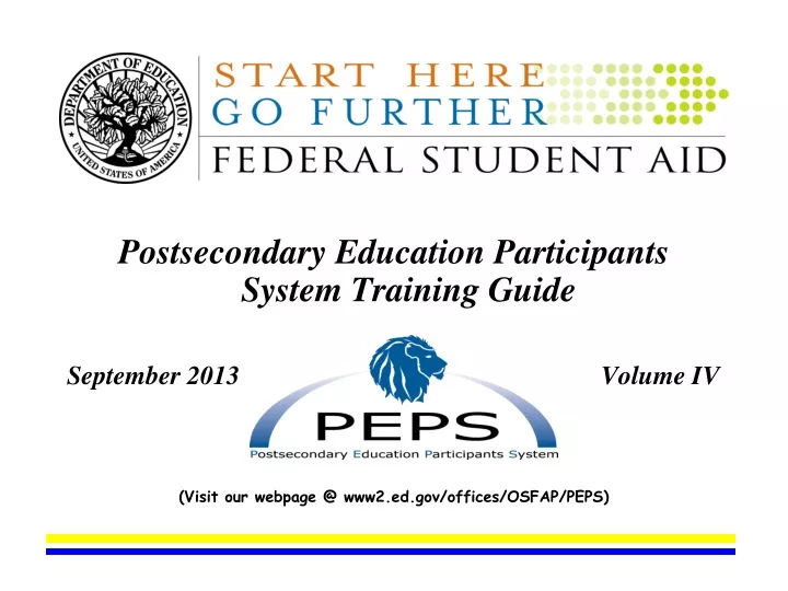 postsecondary education participants system