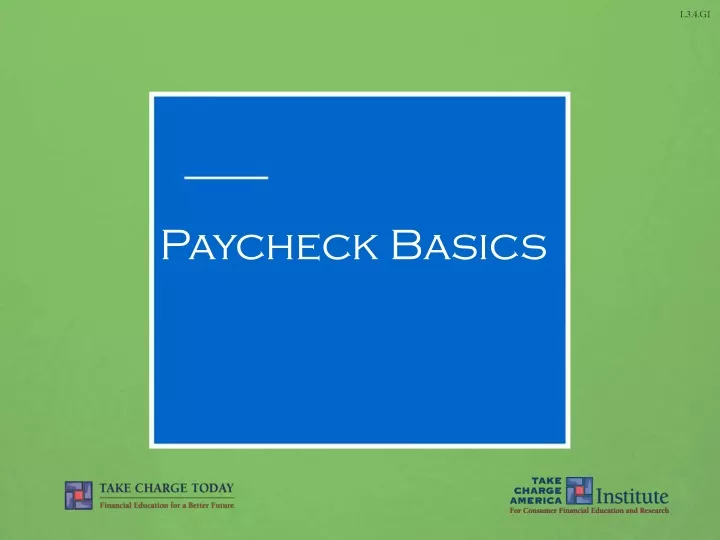 paycheck basics