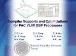 PPT - INTRODUCTION TO THE TMS320C6000 VLIW DSP PowerPoint Presentation ...