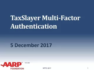 TaxSlayer  Multi -Factor Authentication