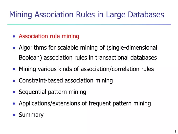 mining association rules in large databases