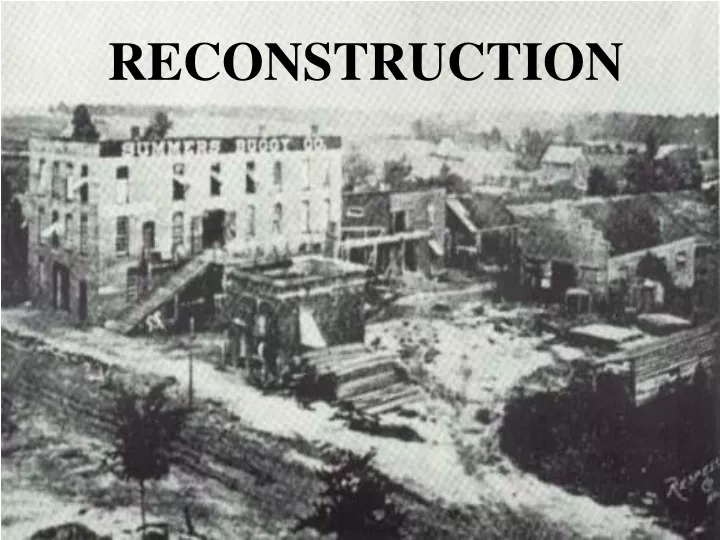 reconstruction