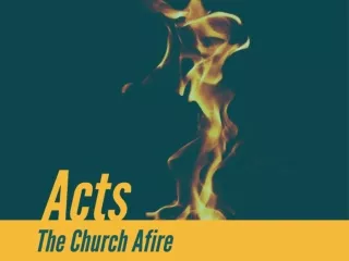 Acts  9:1-18 April 7,  2019
