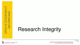 Research Integrity