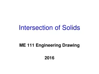 Intersection of Solids