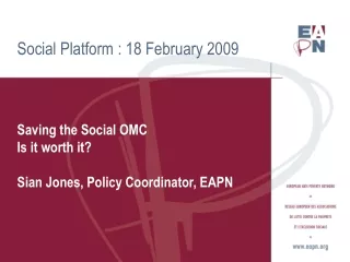 Social Platform : 18 February 2009