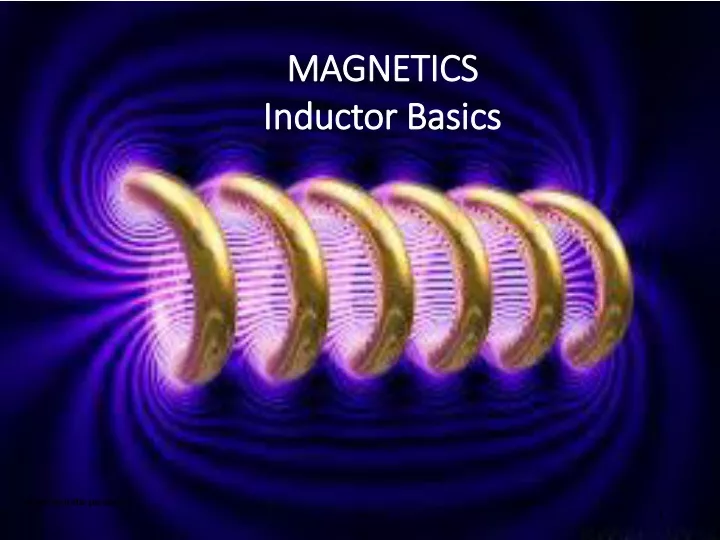 magnetics inductor basics