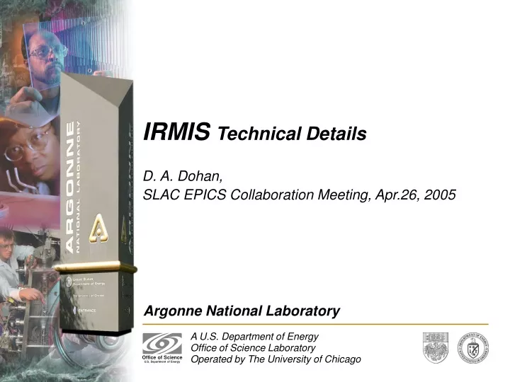 irmis technical details