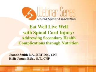 Eat Well Live Well  with Spinal Cord Injury :