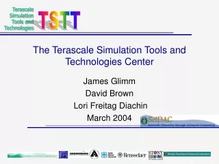 The Terascale Simulation Tools and Technologies Center