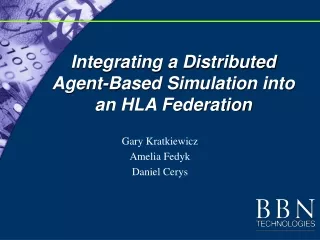 Integrating a Distributed Agent-Based Simulation into an HLA Federation