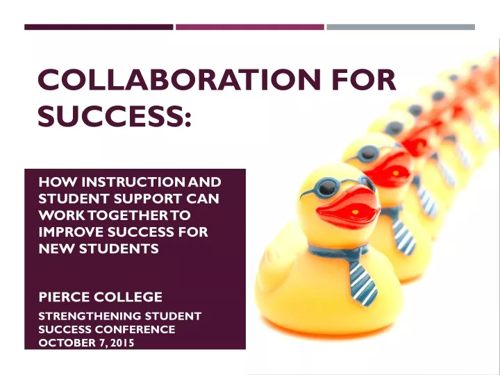 collaboration for success