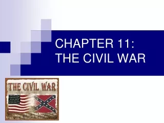 CHAPTER 11: THE CIVIL WAR