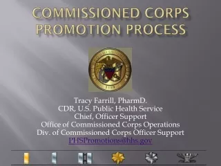 Commissioned Corps Promotion Process