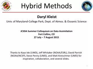 Hybrid Methods