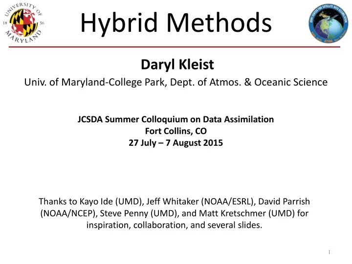 hybrid methods